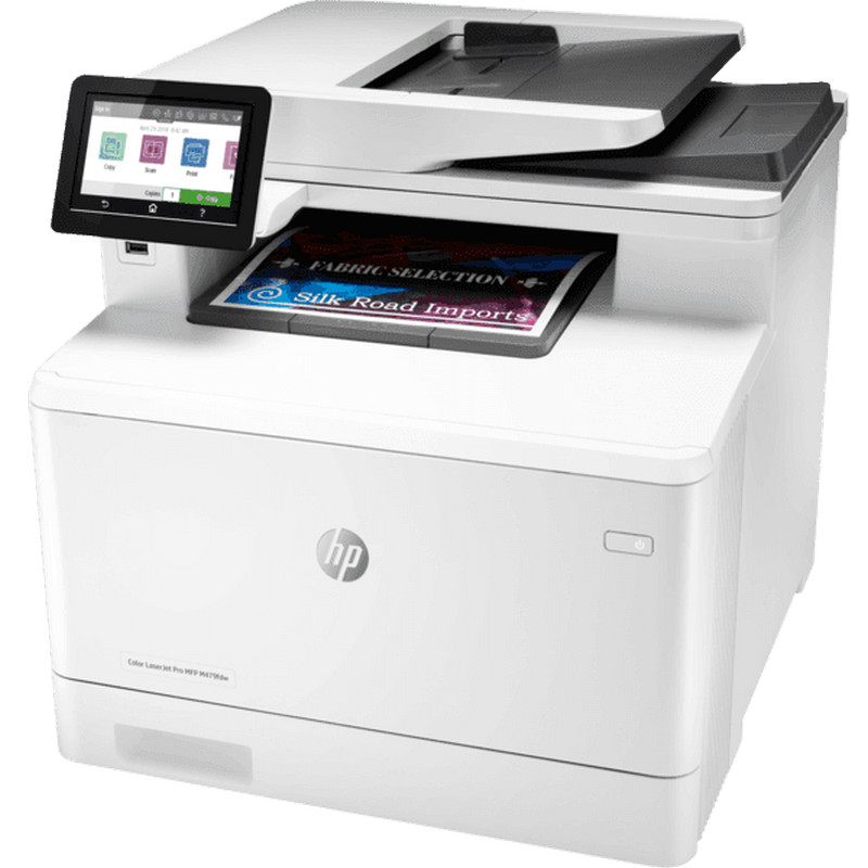 Detalle de HP Color LaserJet Pro M479FDW impresora láser color multifunción Wi‑Fi