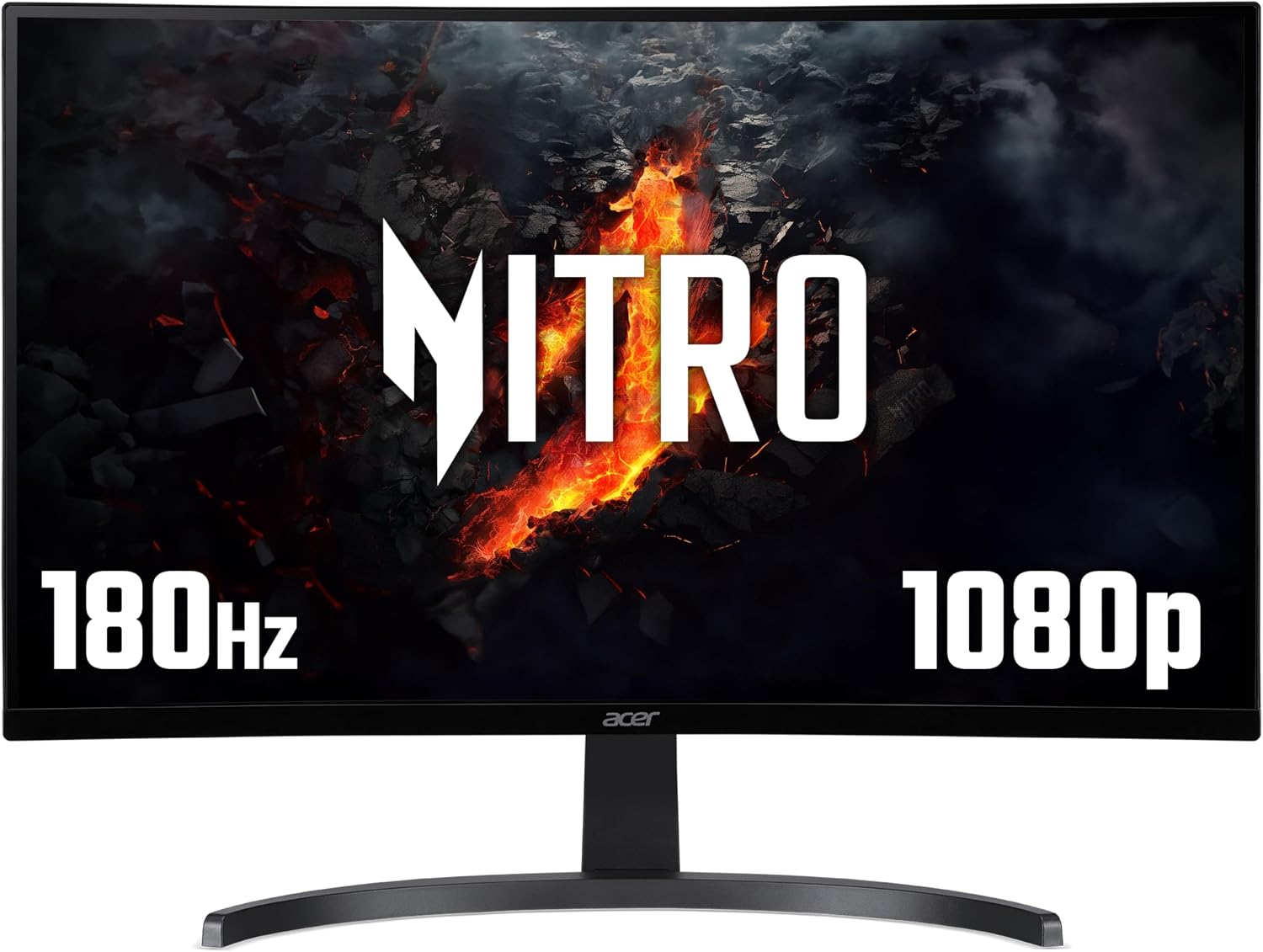 Detalle de Acer Nitro ED273S3 27-inch Curved Gaming Monitor review