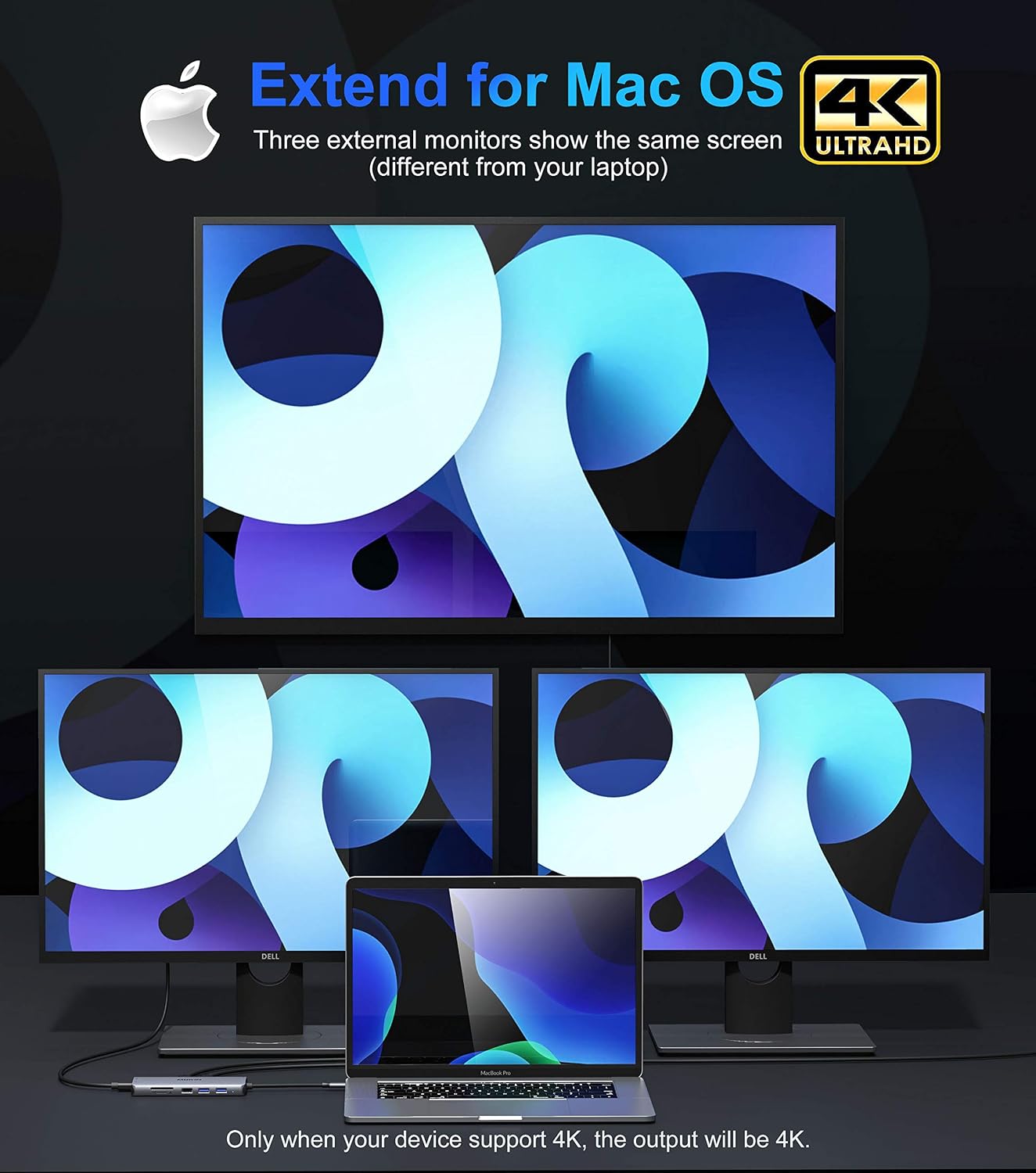 Thumbnail 3 de MOKiN USB C Docking Station Dual Monitor