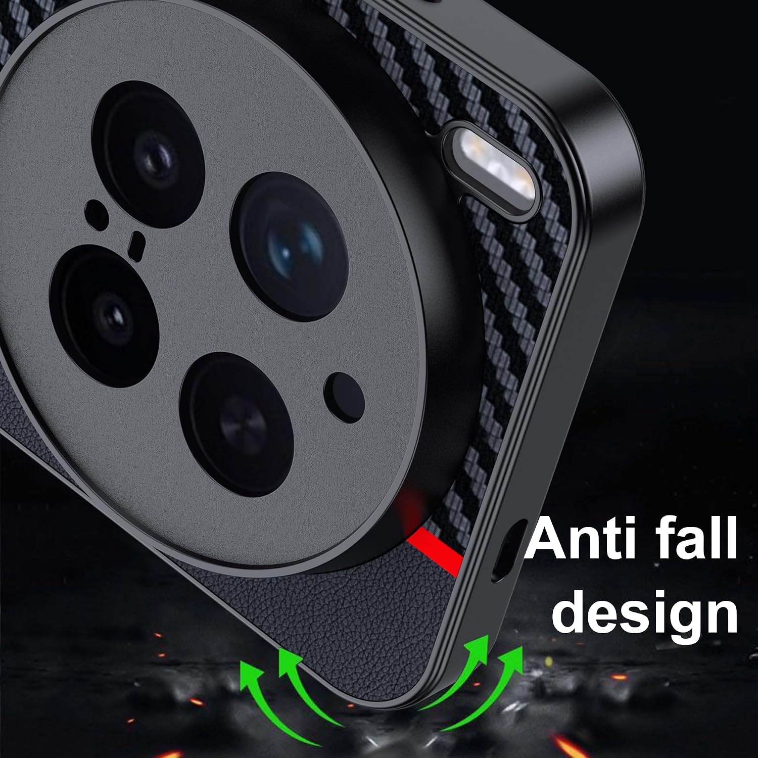 Thumbnail 4 de Hülle für Vivo X300 Pro Carbonfaser Case