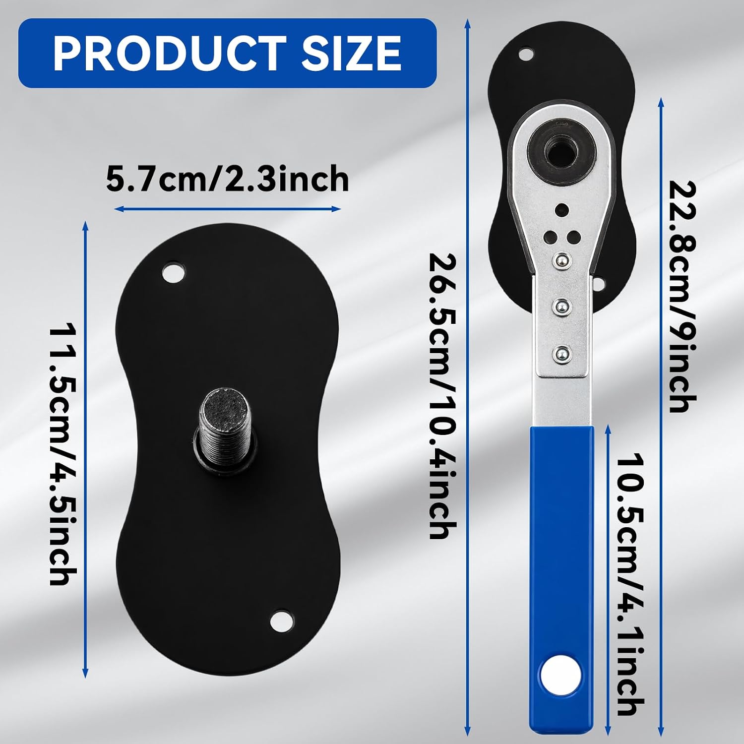 Thumbnail 3 de Yofond Brake Tool: 4-in-1 Universal Caliper Piston Tool with 360° Ratcheting