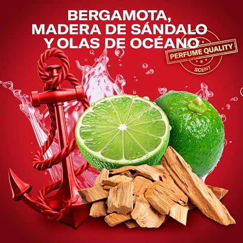 Thumbnail 4 de Old Spice Captain Desodorante en Barra + Gel y Champú 3 en 1 para Hombres, 2x50 ml + 2x400 ml