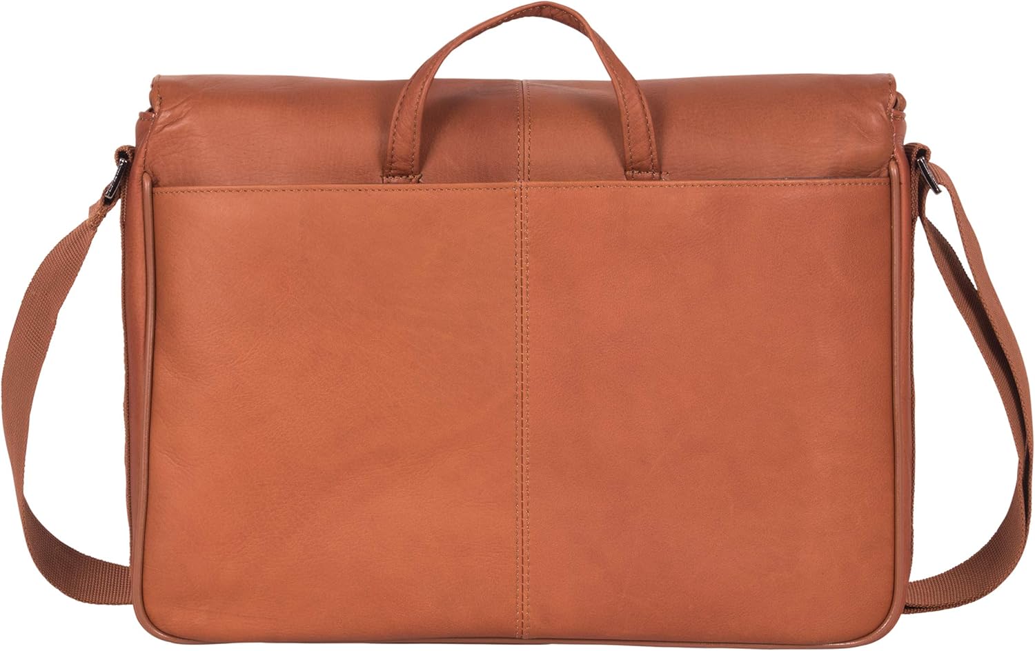 Detalle de Kenneth Cole REACTION Colombian Leather Slim Single Compartment Messenger Bag