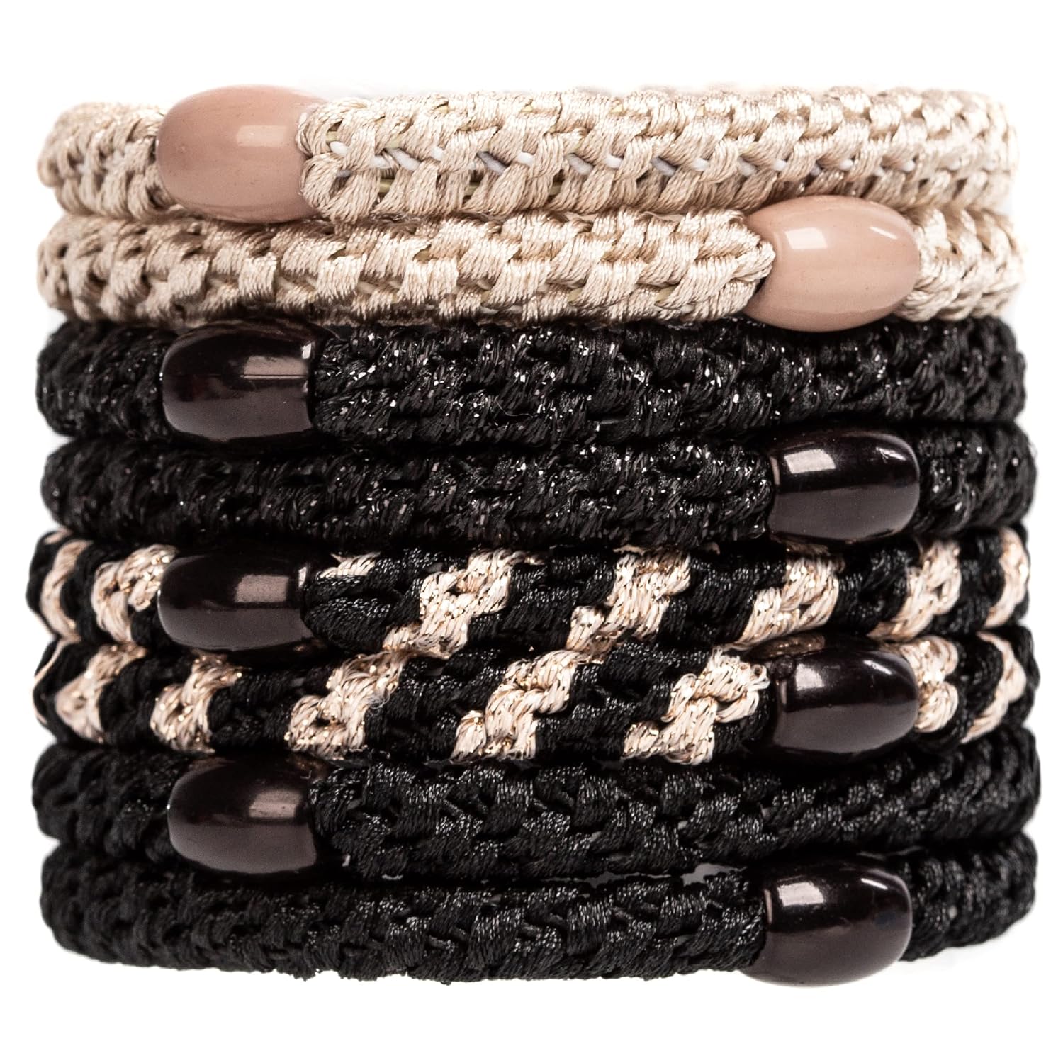AXEN 8er Set elastische Haarbänder