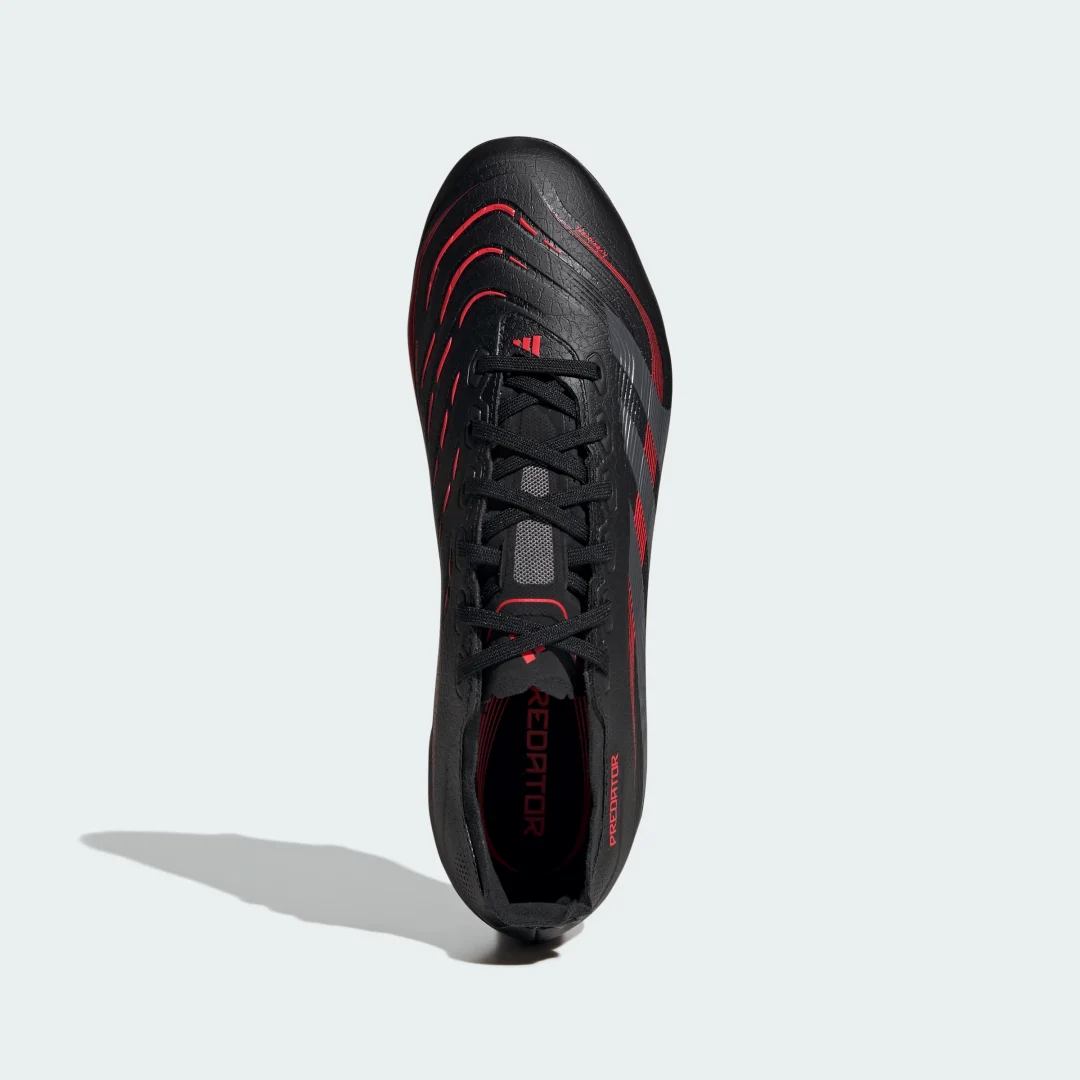 Detalle de Adidas Predator League bota de fútbol para césped natural seco y multisuperficie (negro)