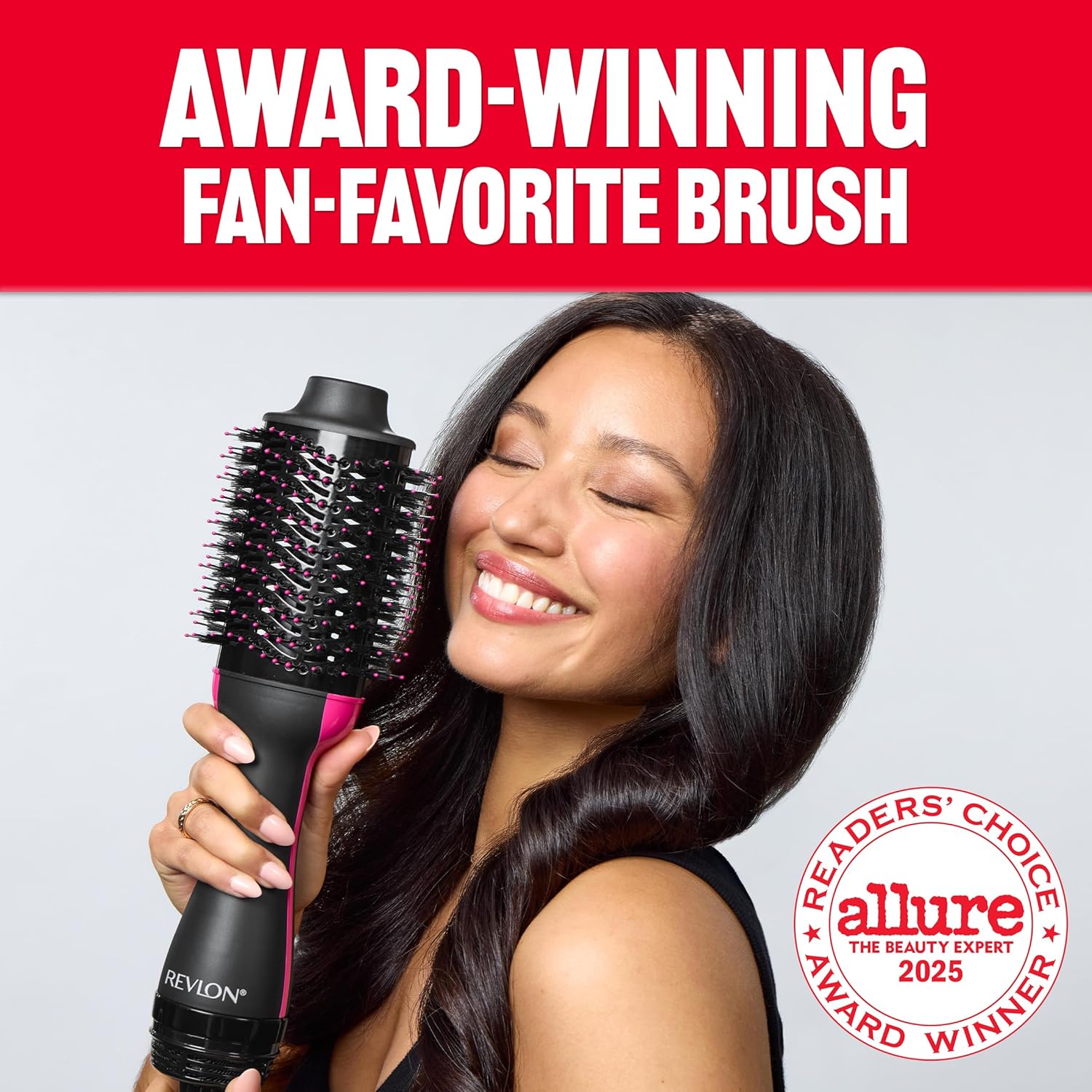 Detalle 2 de REVLON One-Step Volumizer Hair Dryer and Styler: One-Step Salon-Style Blowouts for All Hair Types