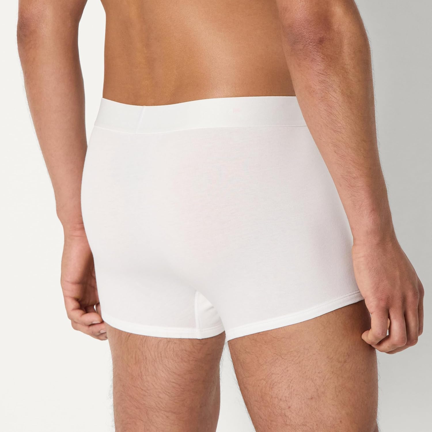 Detalle de Amazon Essentials Men's Cotton Jersey Boxer Shorts Underwear, Pack of 5