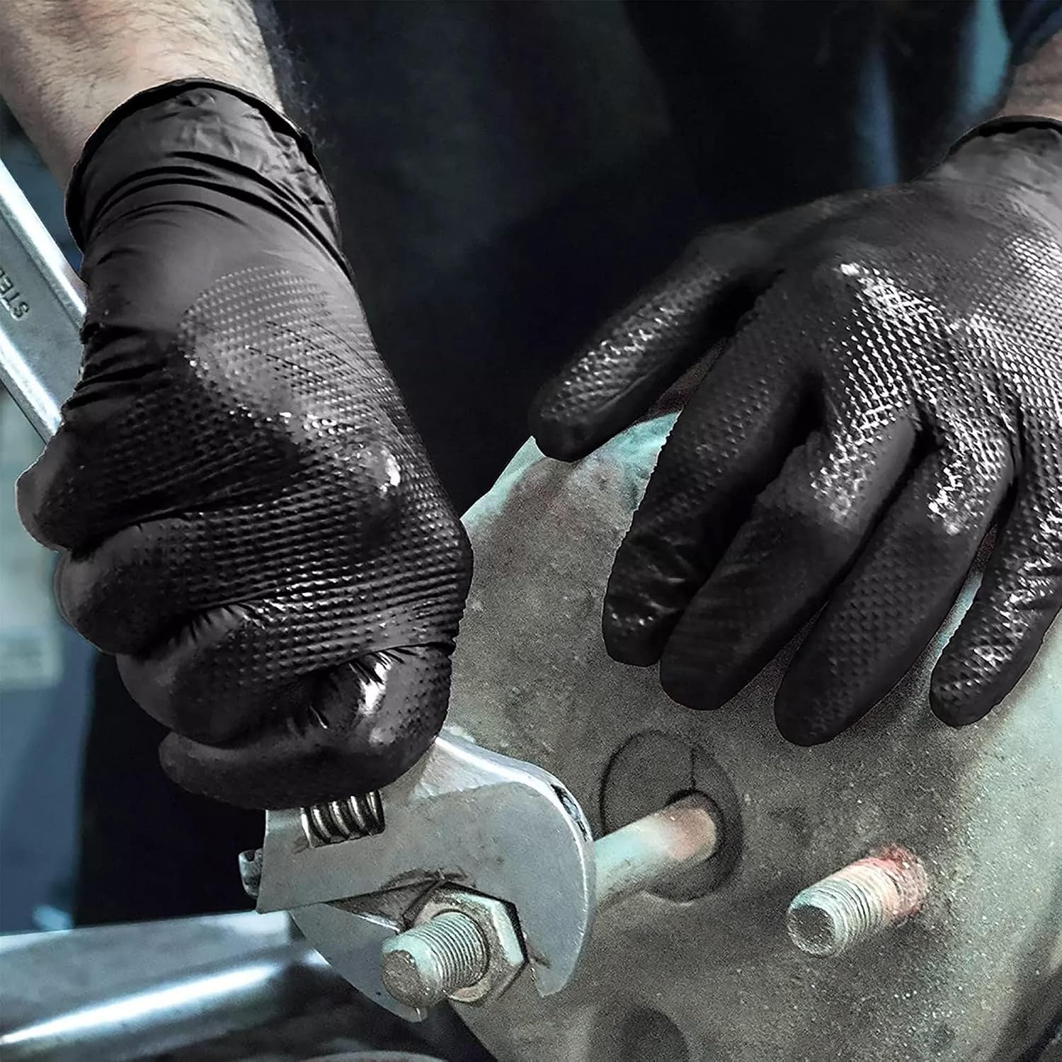 Thumbnail 5 de TitanFlex Heavy Duty Nitrile Gloves 8mil