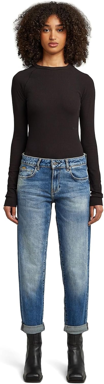 Detalle 2 de G-STAR RAW Damen Kate Boyfriend Jeans – Low Rise, gerades Bein