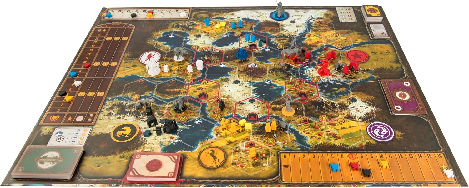 Detalle 1 de Ghenos Games Scythe – strategiczna gra planszowa dla 1–5 graczy