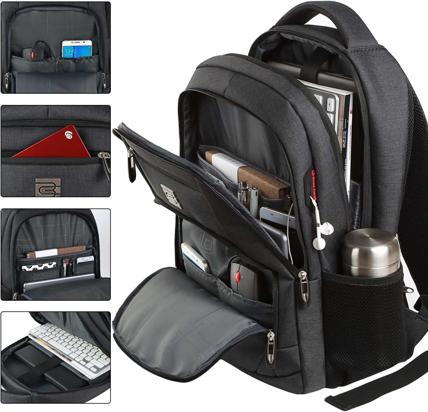 Detalle 2 de Kasibon Laptop Backpack 17.3"