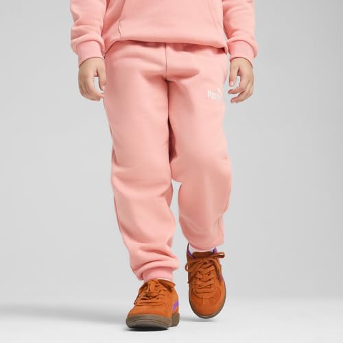 Detalle 2 de PUMA ESS No. 1 Logo Sweatpants FL PS, pantalón de punto infantil Pink Fruit