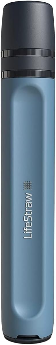 Thumbnail 6 de LifeStraw Peak Series Personal Water Filter Straw (BPA-Free) for Emergency & Ultralight Hydration, Dark Mountain Gray