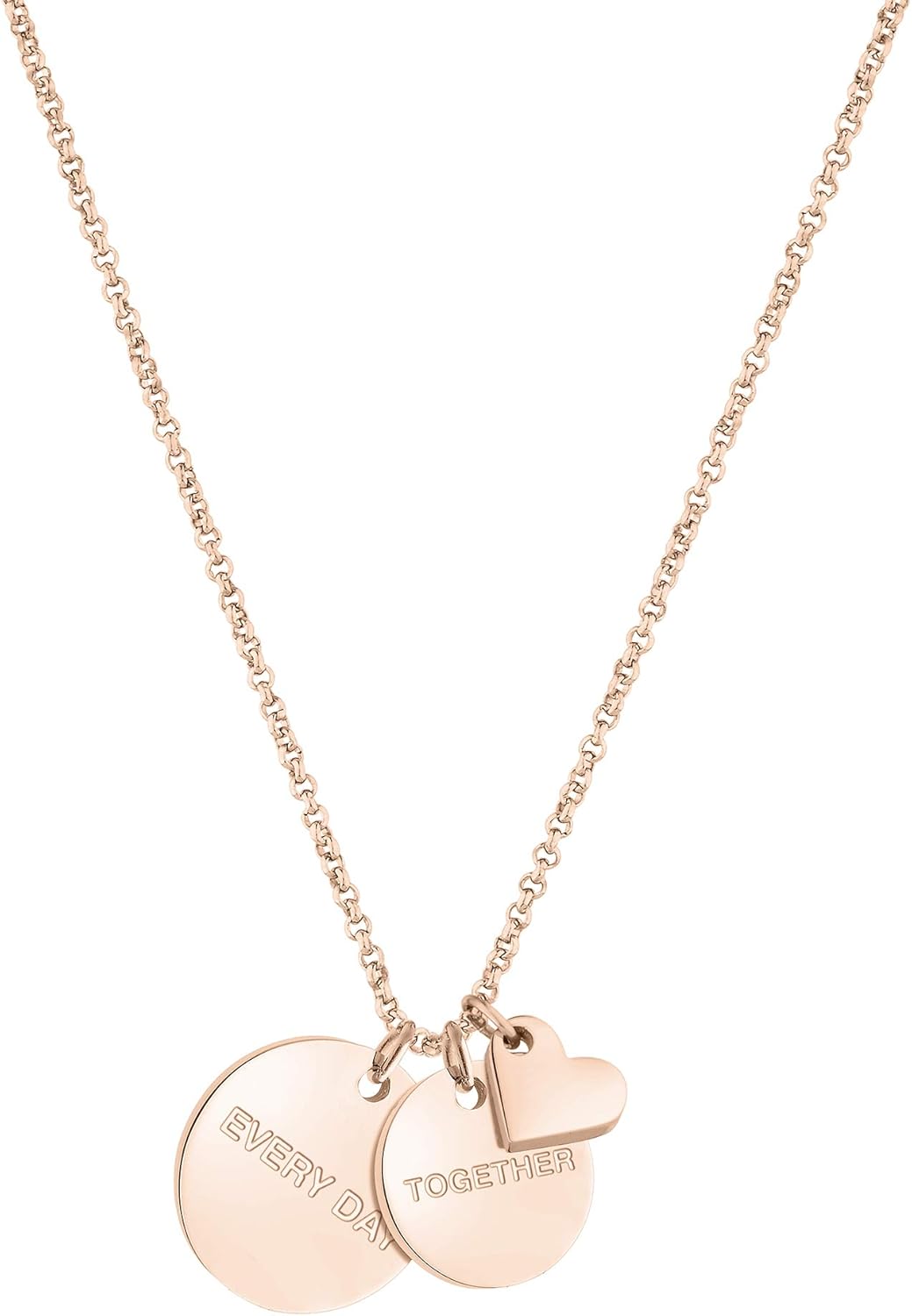 Thumbnail 6 de Liebeskind Berlin Statement-Armband Edelstahl mit IP Roségold, 20 cm