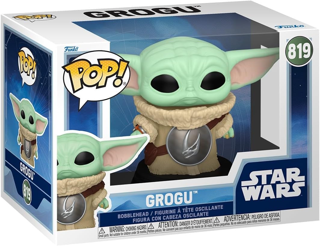 Detalle de Funko Pop! Star Wars: Mandalorian & Grogu - Grogu Collectible Vinyl Figure