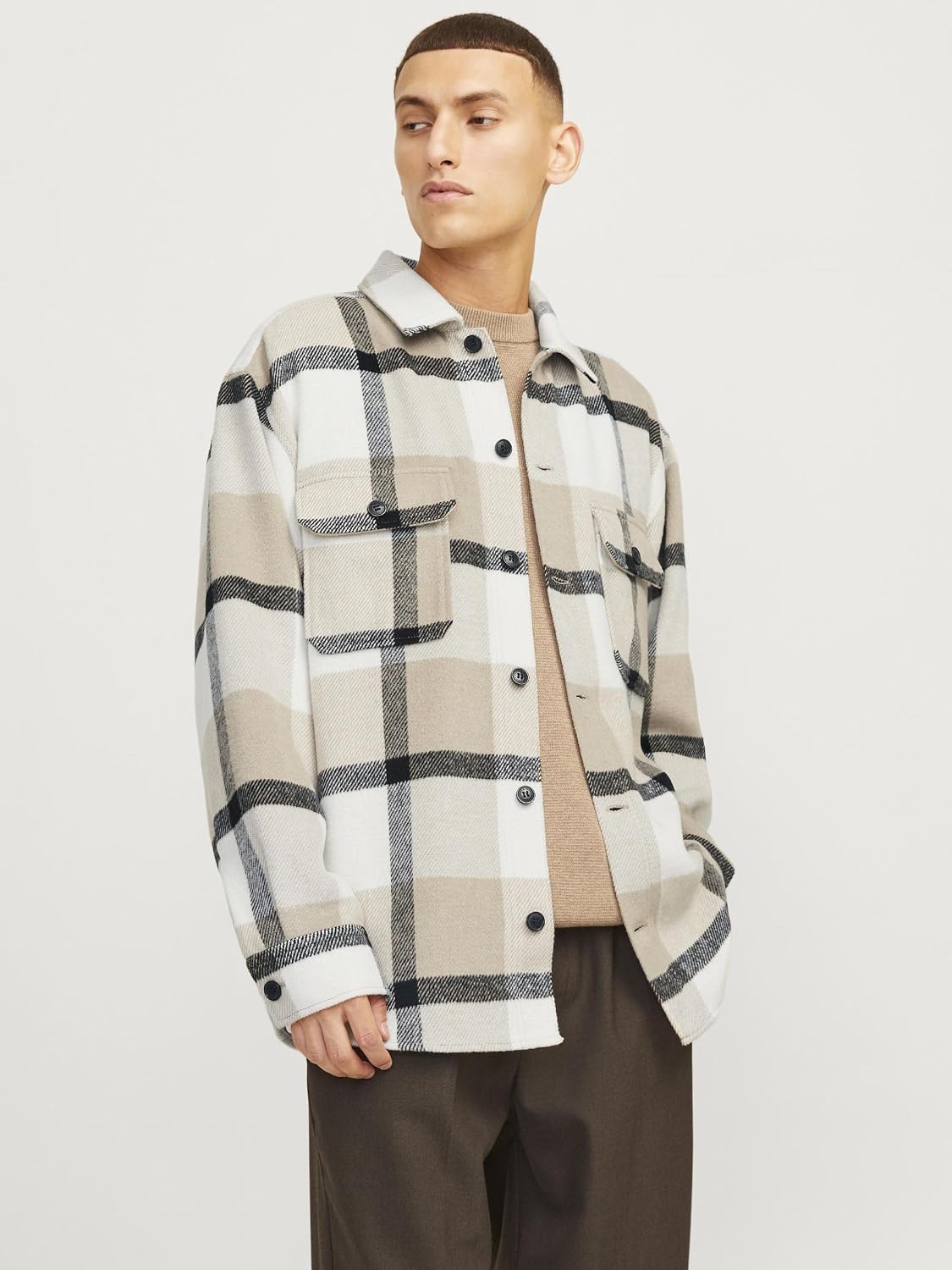 Thumbnail 6 de JACK & JONES Jjebradley Ollie Overshirt – long-sleeve loose-cut shirt