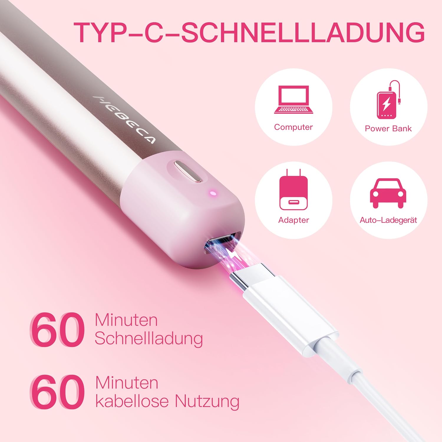 Thumbnail 6 de HEBECA Nasenhaartrimmer Frauen 60 Min