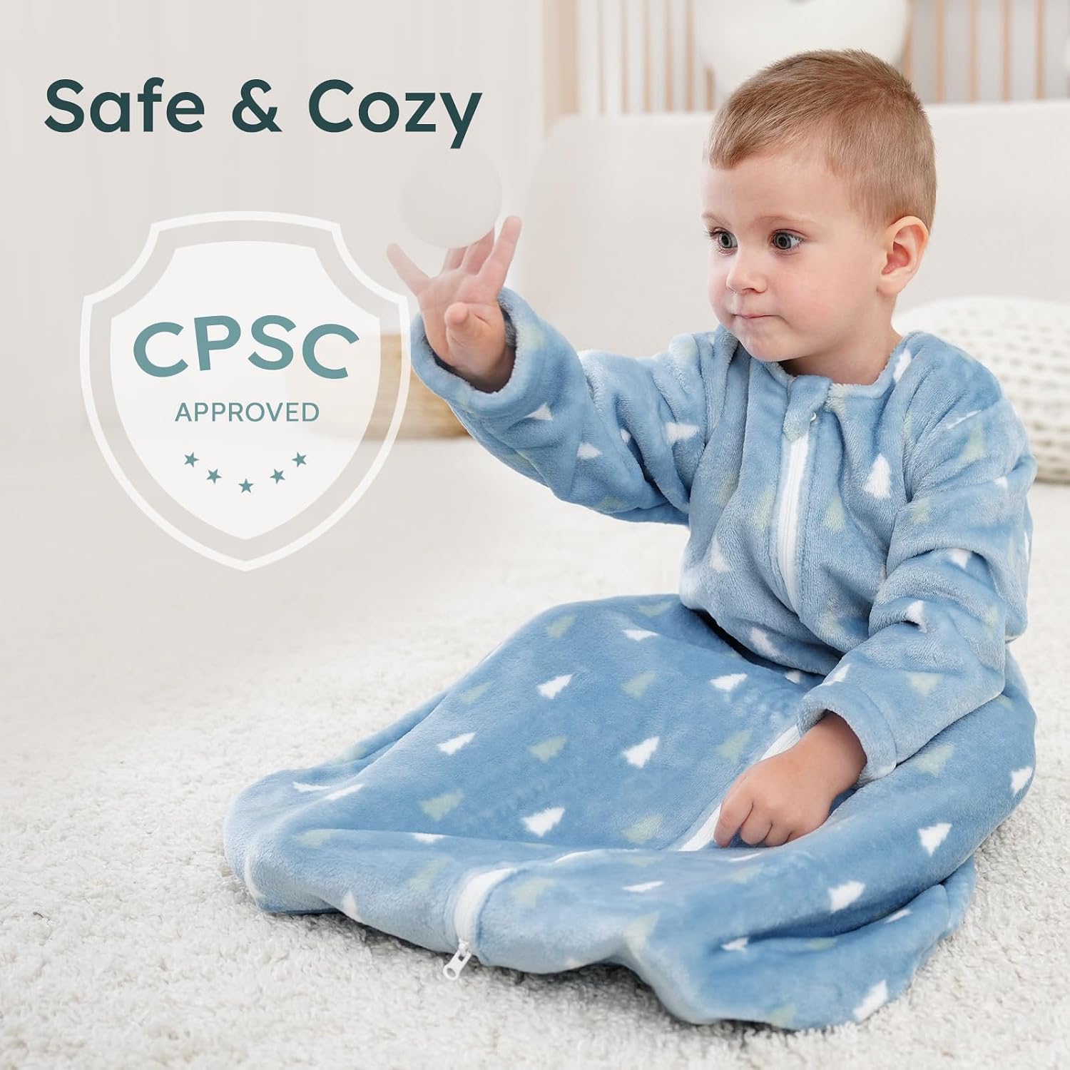 Thumbnail 6 de Yoofoss Baby Sleep Sack 1.5 TOG