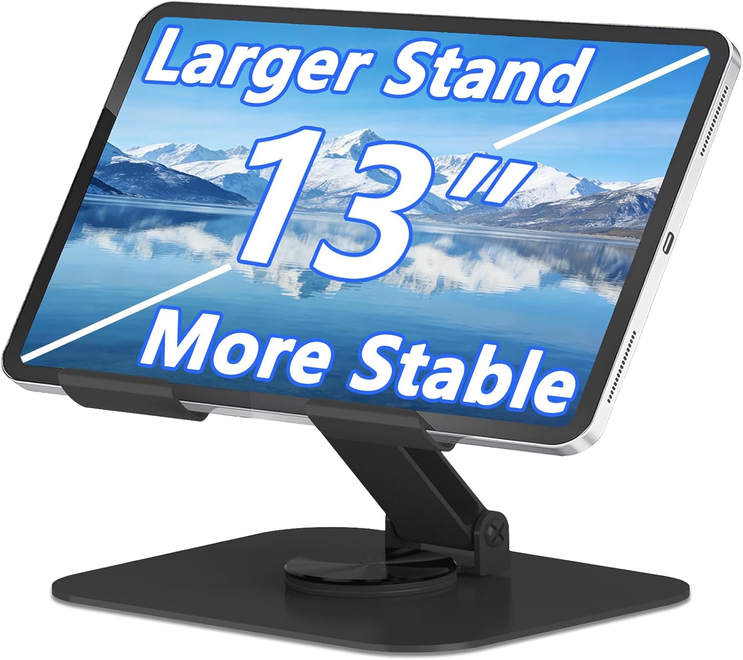 Detalle de TAPMEI Larger Metal Tablet Stand 360°