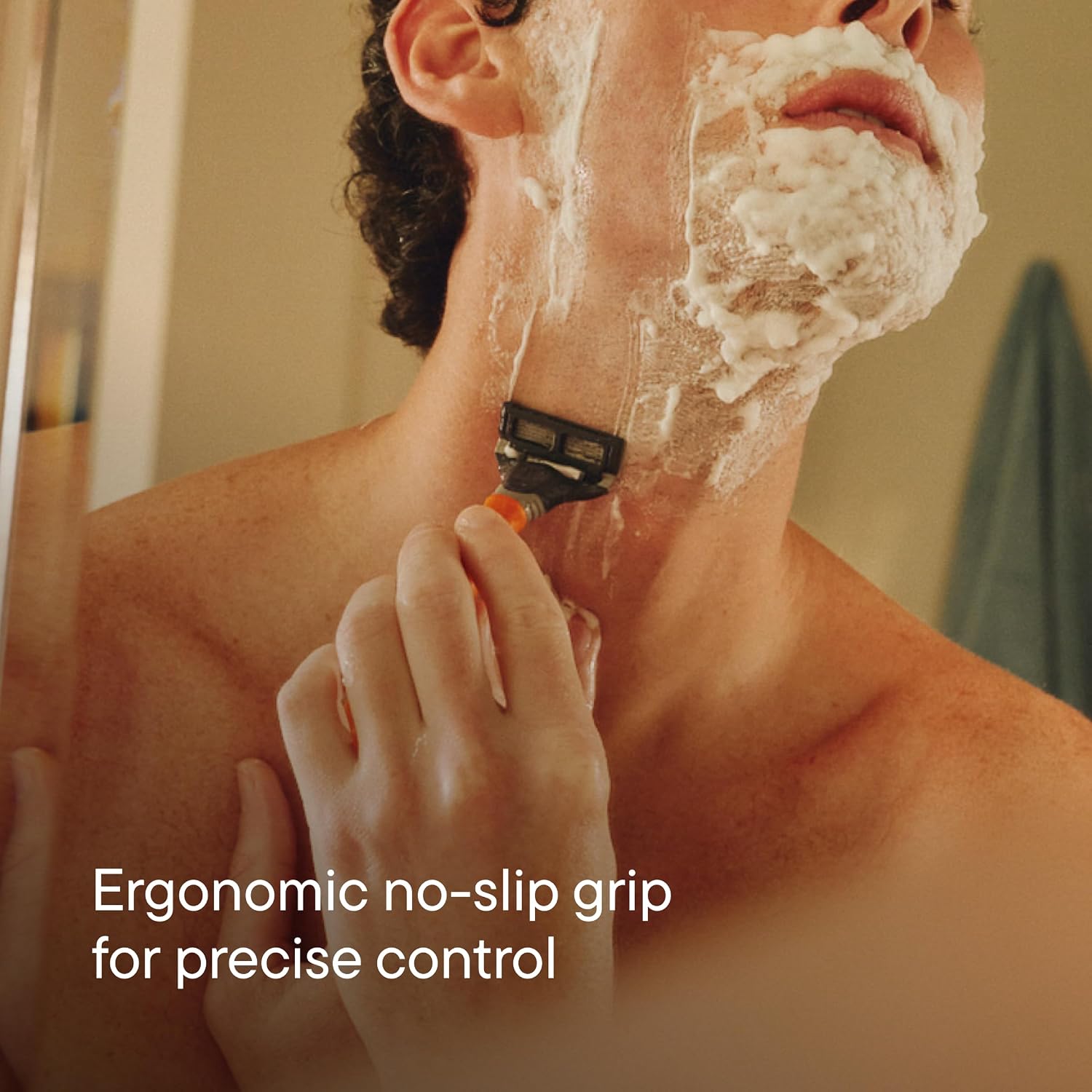 Detalle 2 de Harry's Razor Set 5 blades with 60ml shave gel 🪒