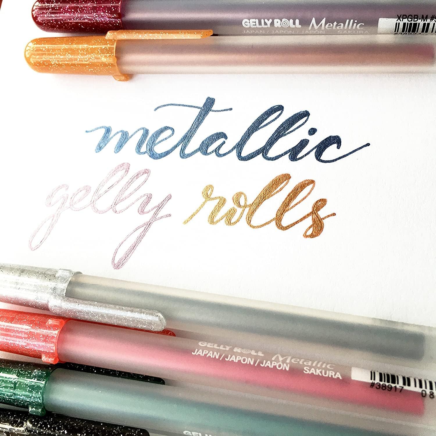 Thumbnail 6 de SAKURA Gelly Roll Metallic 10-Pack gel pens 🖊️