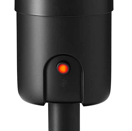 Detalle de Amazon Basics Condenser USB Microphone for PC (Cardioid) with 360° Stand