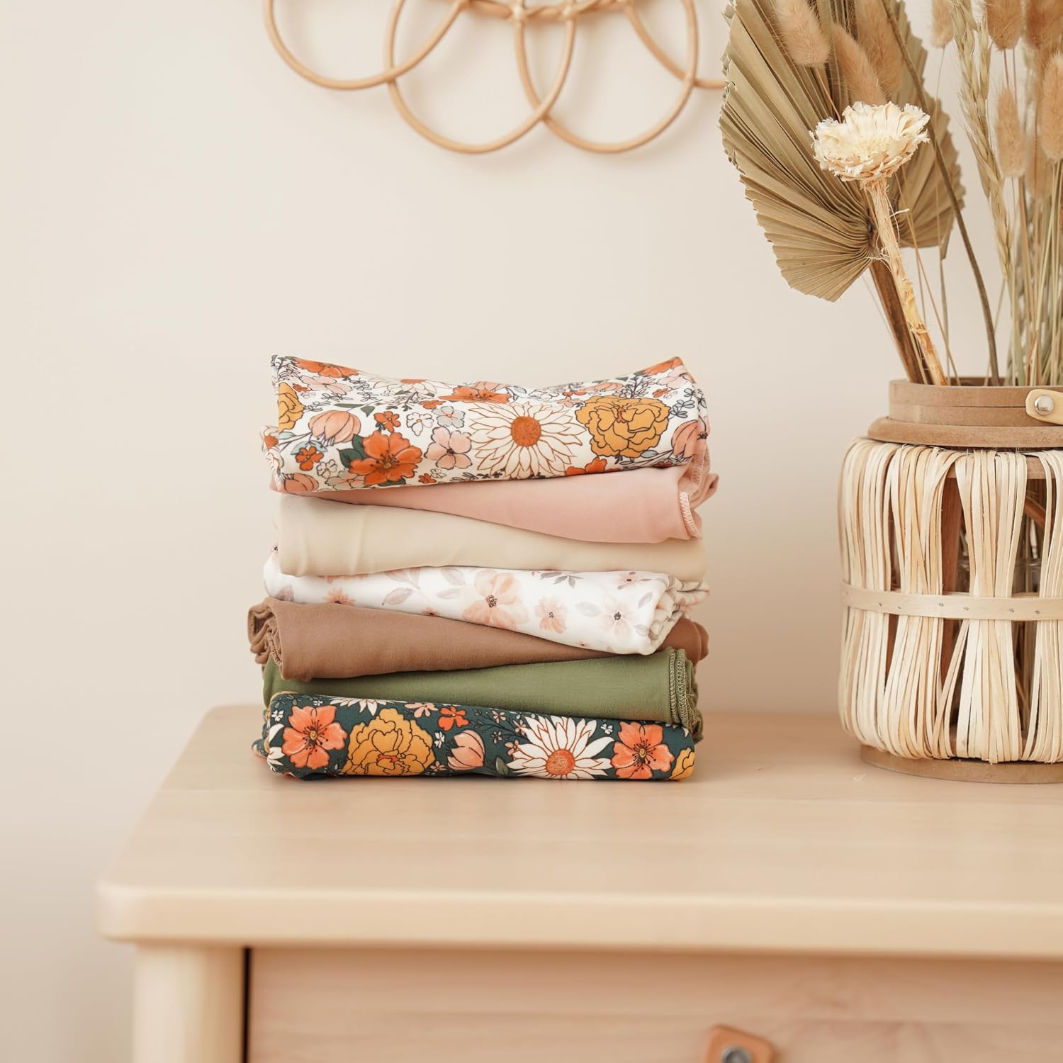 Thumbnail 5 de Konssy Newborn Swaddle Blanket Set 30" x 30