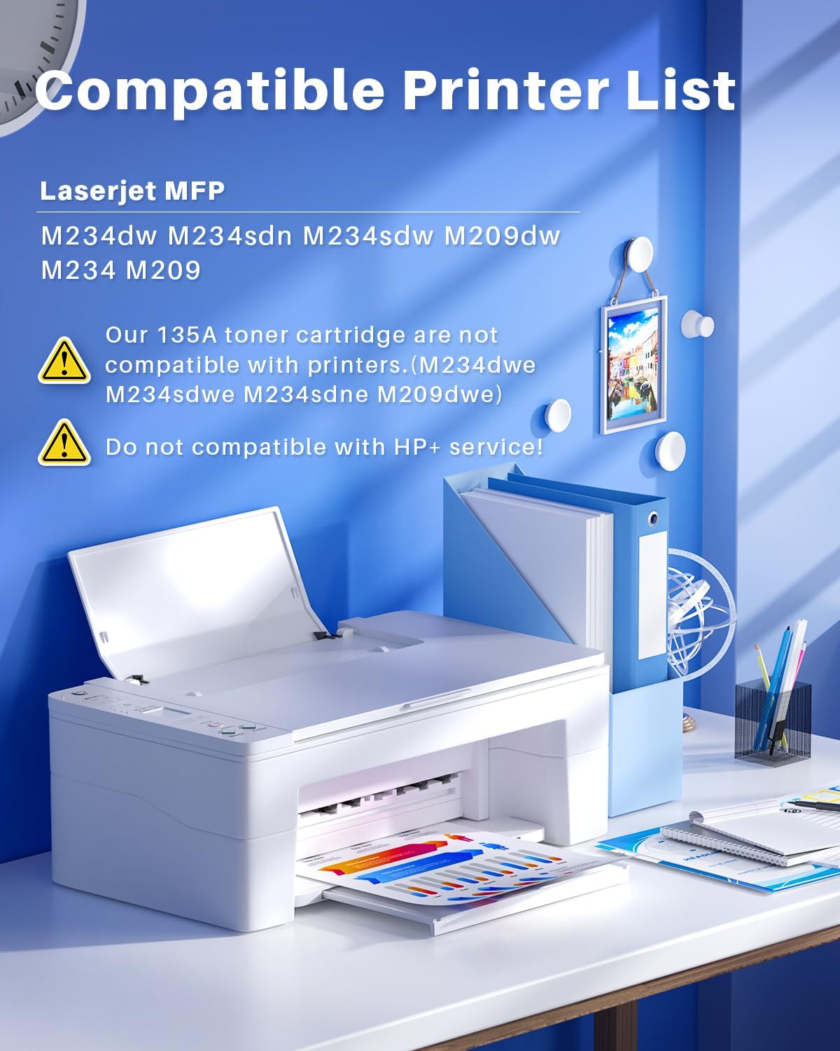 Detalle 2 de W1350A Tóner compatible HP 135A 1.100 páginas