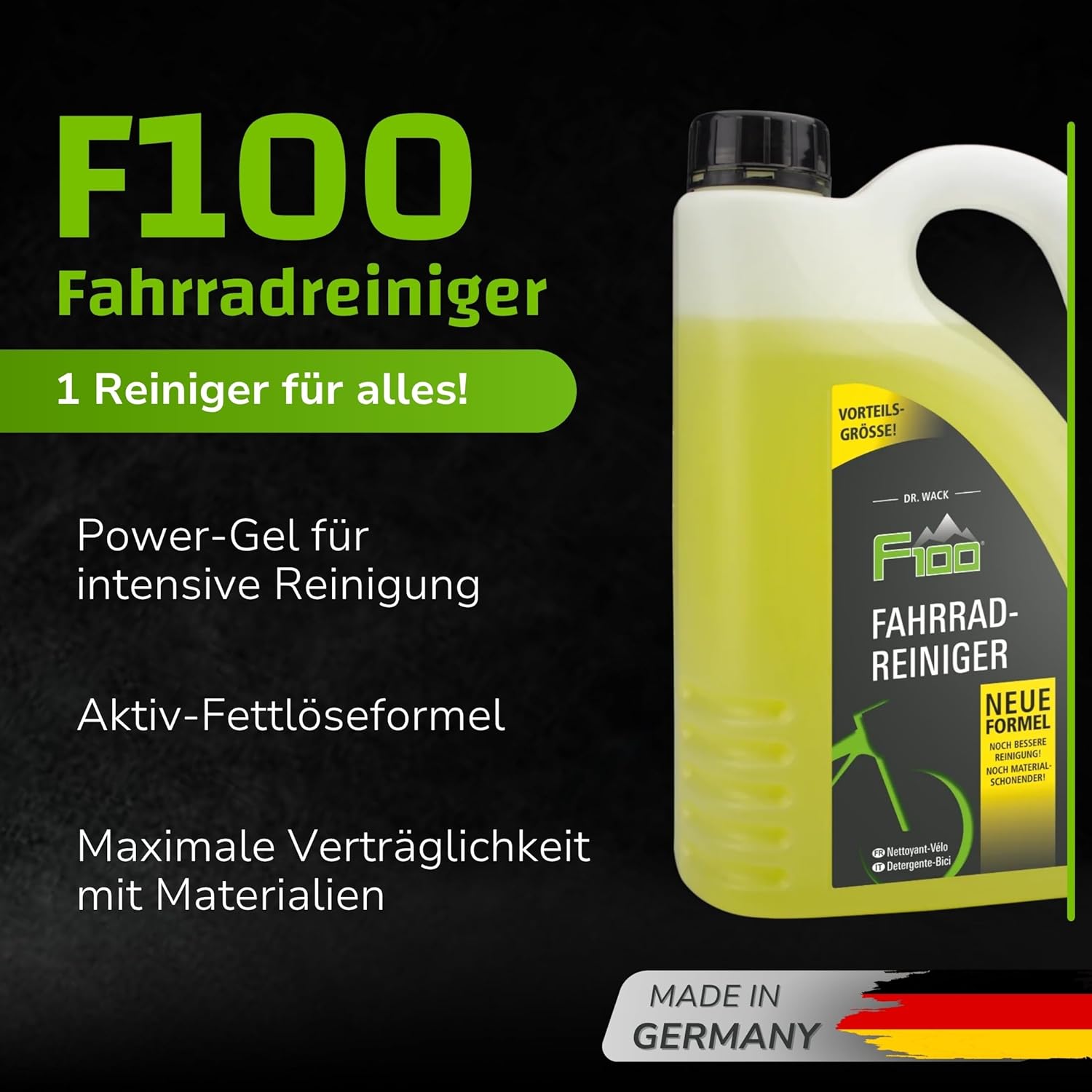 Thumbnail 1 de DR. WACK F100 Fahrradreiniger 2 Liter – säurefrei und materialschonend