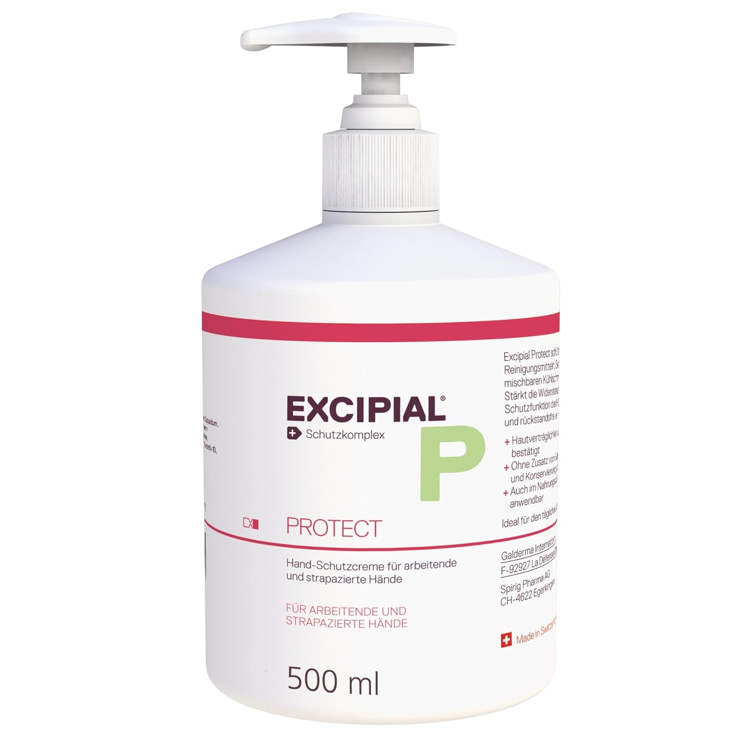 Detalle de Excipial Protect Creme 500 ml Schutzcreme
