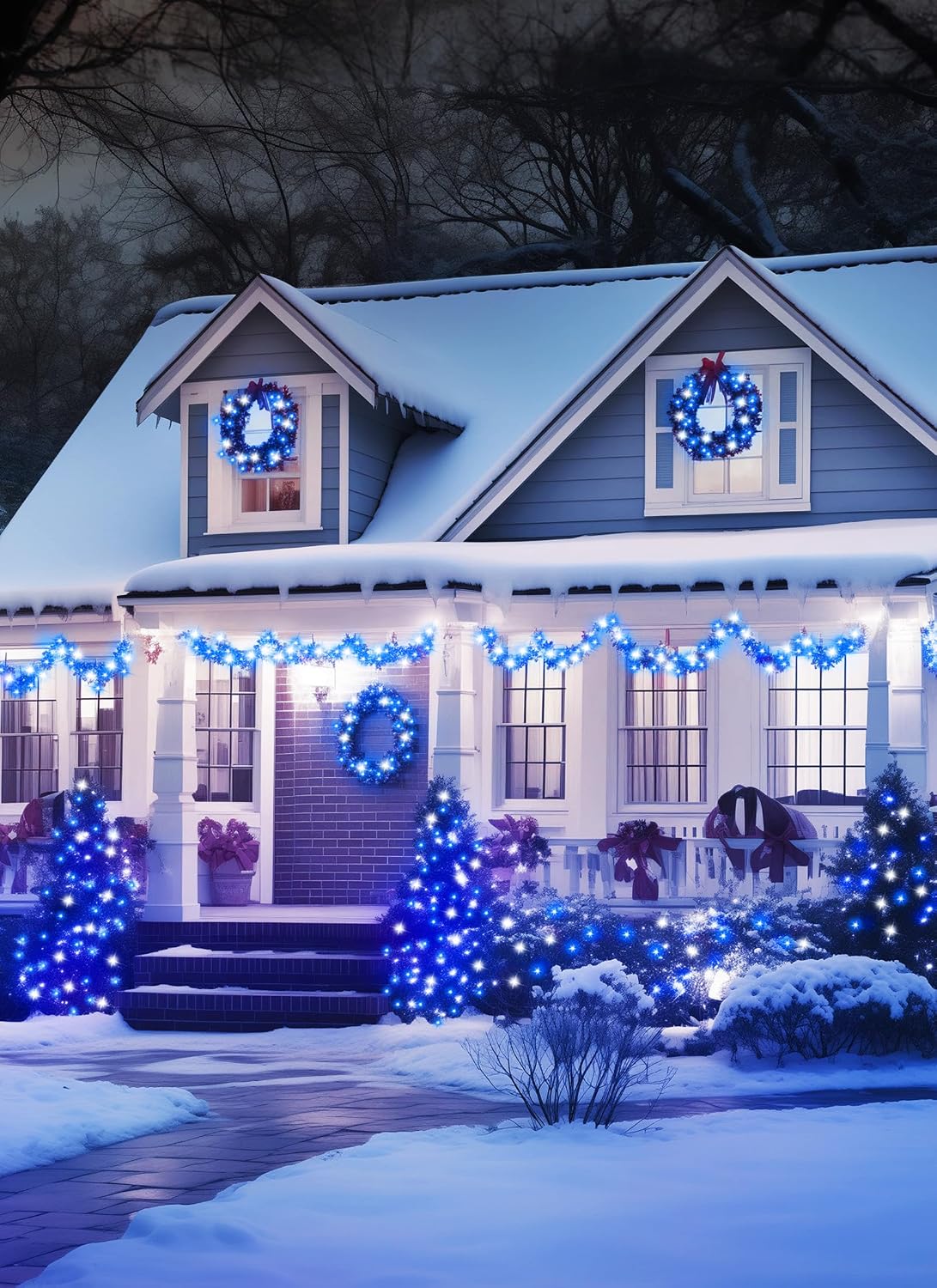 Detalle 1 de Minetom Solar String Lights, 80 Feet