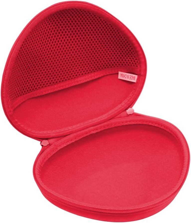 Thumbnail 2 de Hermitshell hard travel case for TOZO HT2 hybrid active noise cancelling headphones (Dark Red)