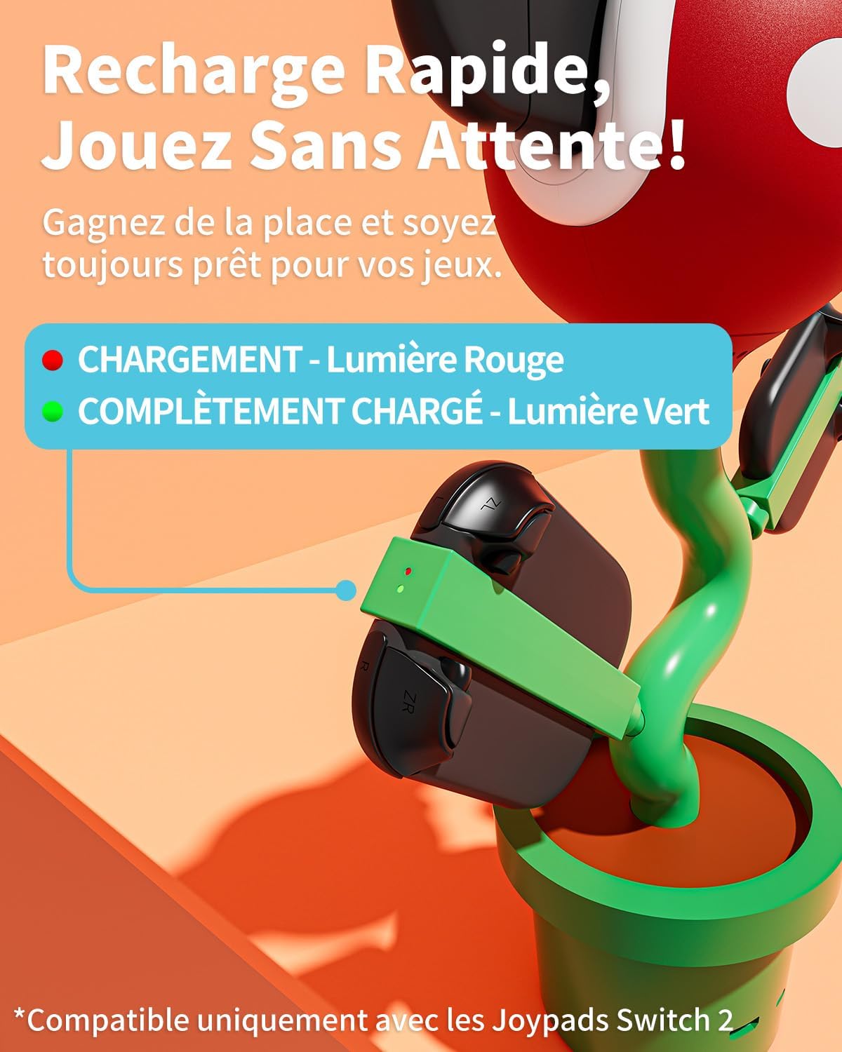 Thumbnail 3 de Dock Switch 2 TV compatible avec Nintendo