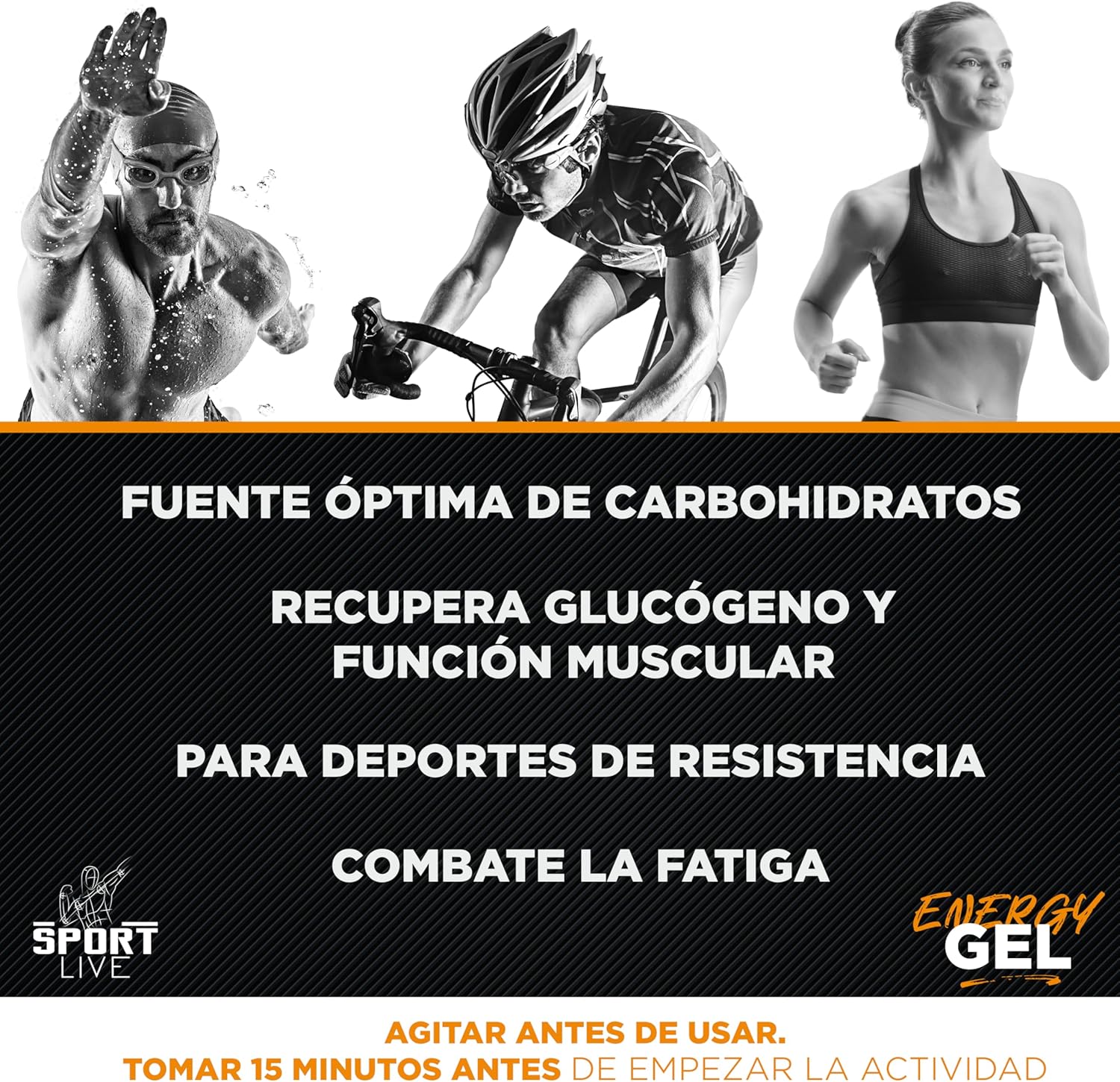 Detalle de DRASANVI Gel Energético Magnesio | Energía y Recuperación 💪