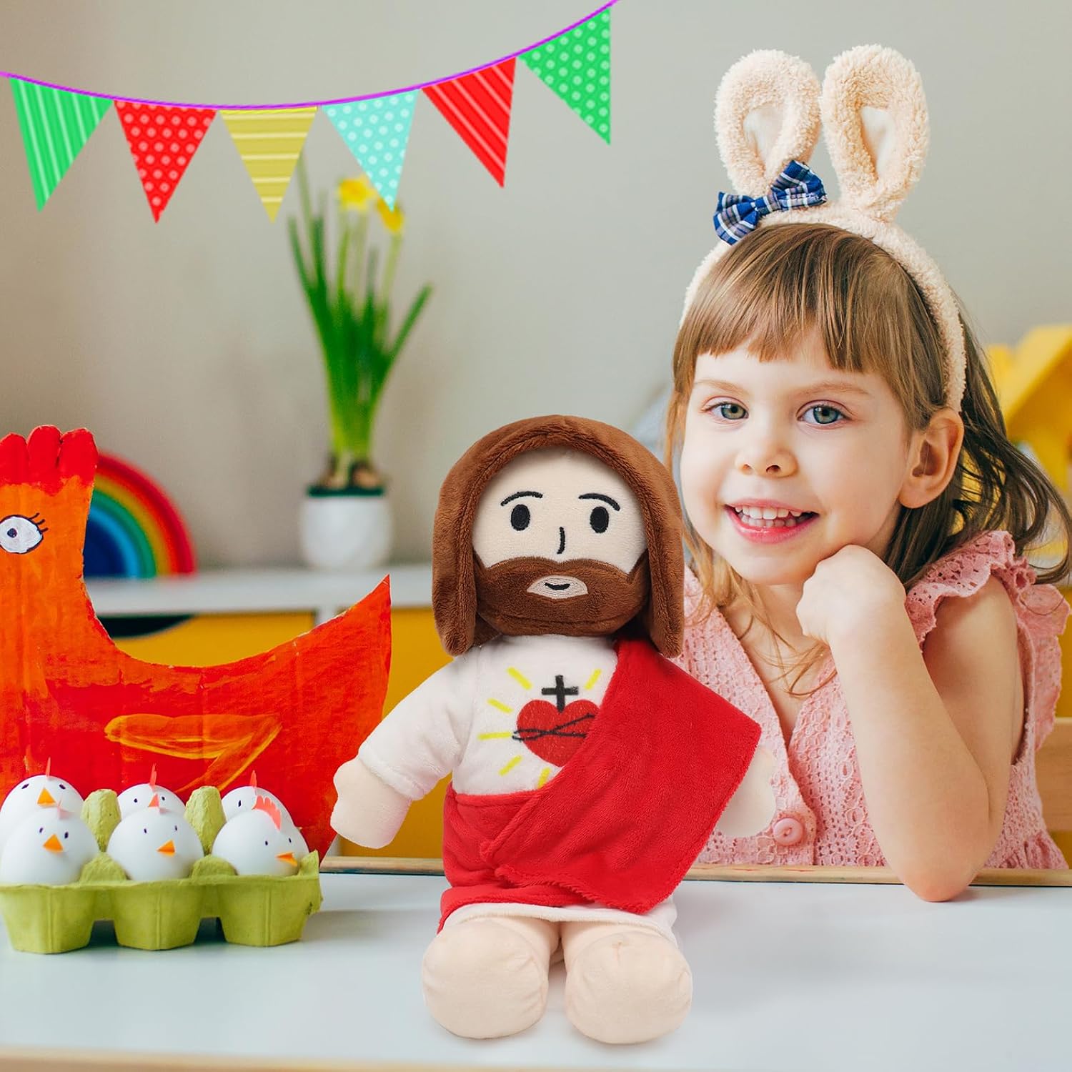 Detalle 2 de Yelakey 13-inch Jesus plush toy