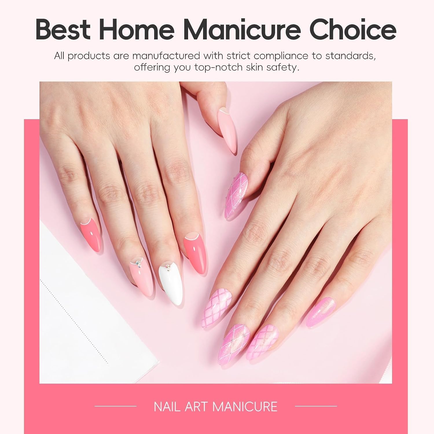 Thumbnail 1 de PEACECOLOR Smalto Semipermanente 10ML Rosa