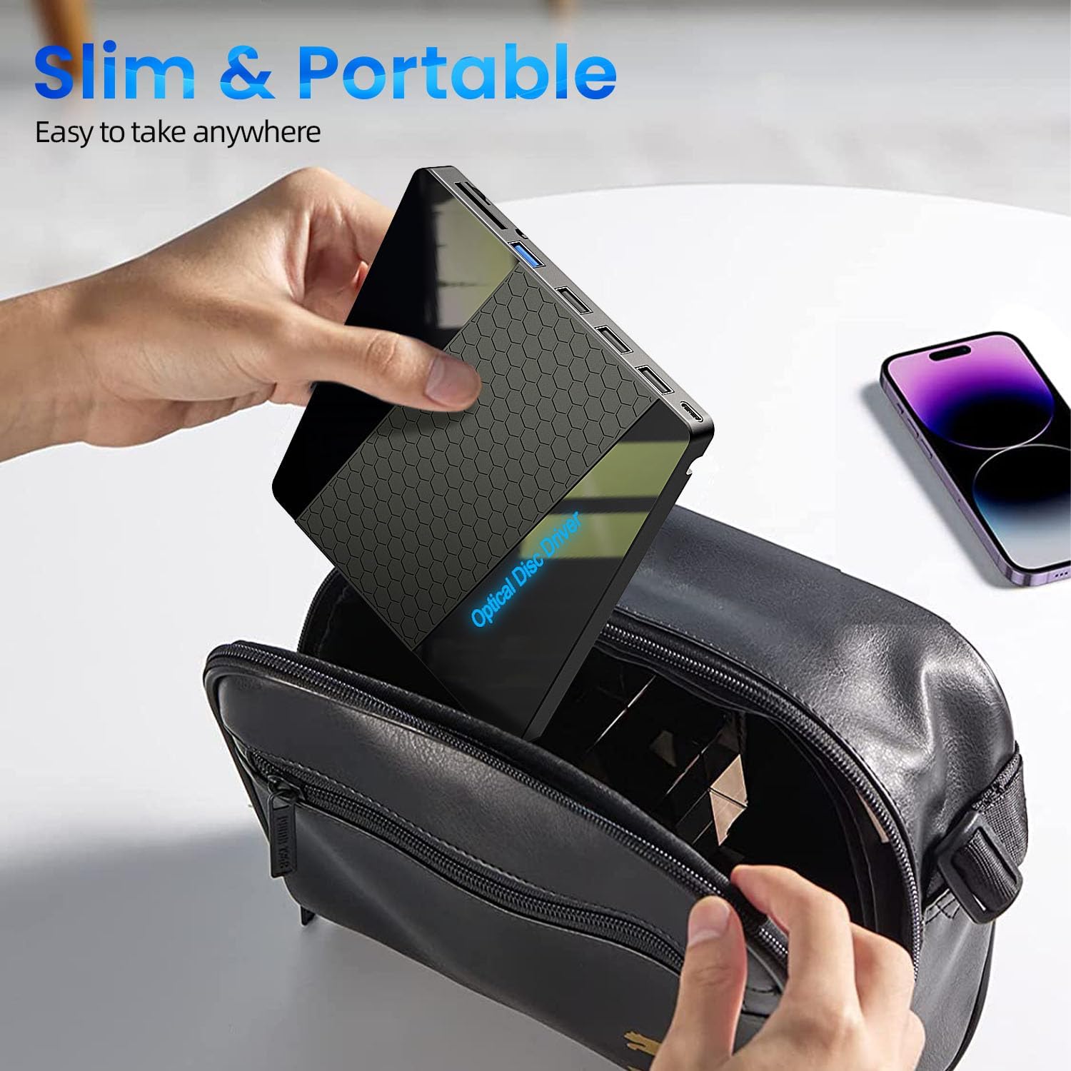 Thumbnail 6 de External DVD Drive USB 3.0 Portable Type C