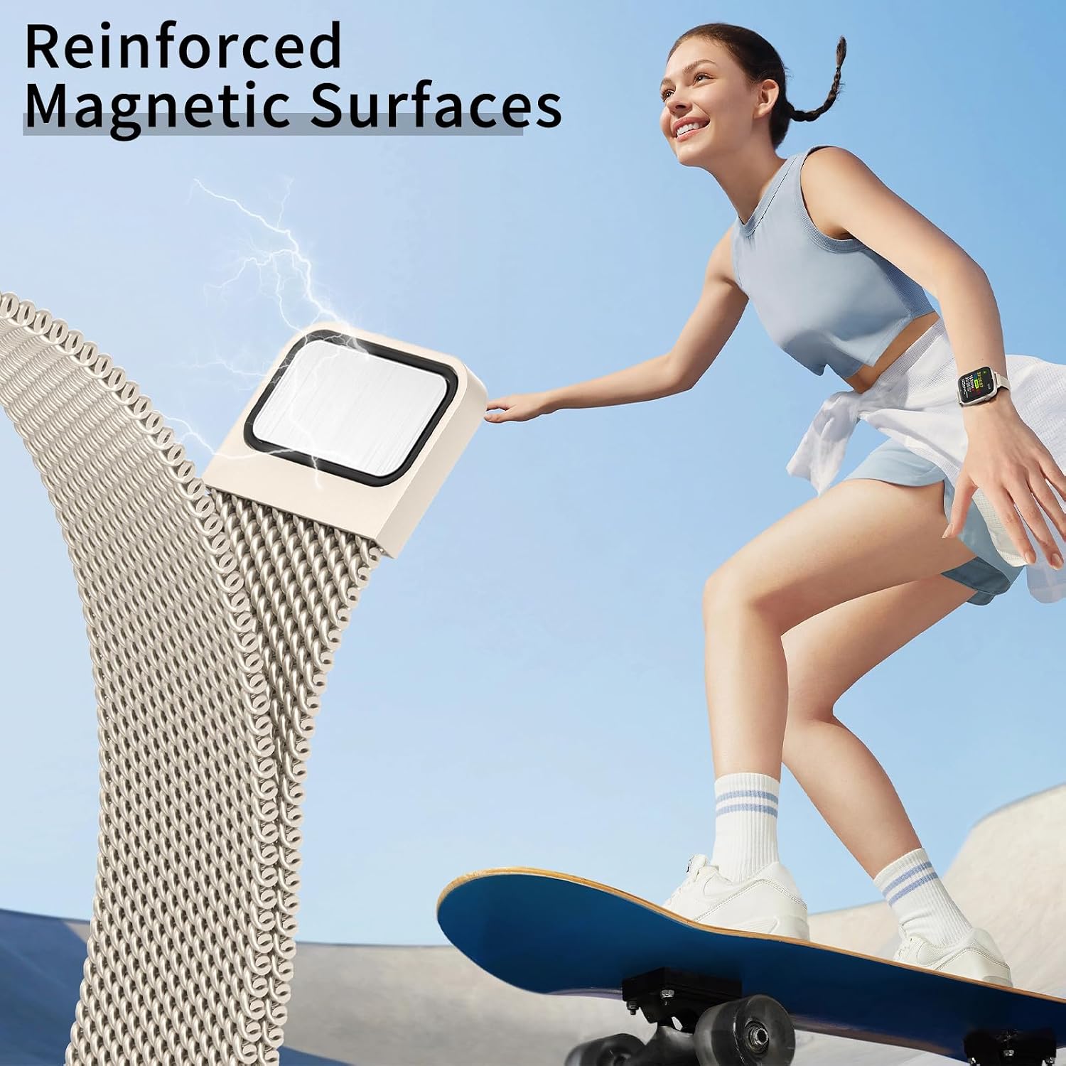 Detalle 1 de MARGE PLUS Slim Milanese Loop 16mm