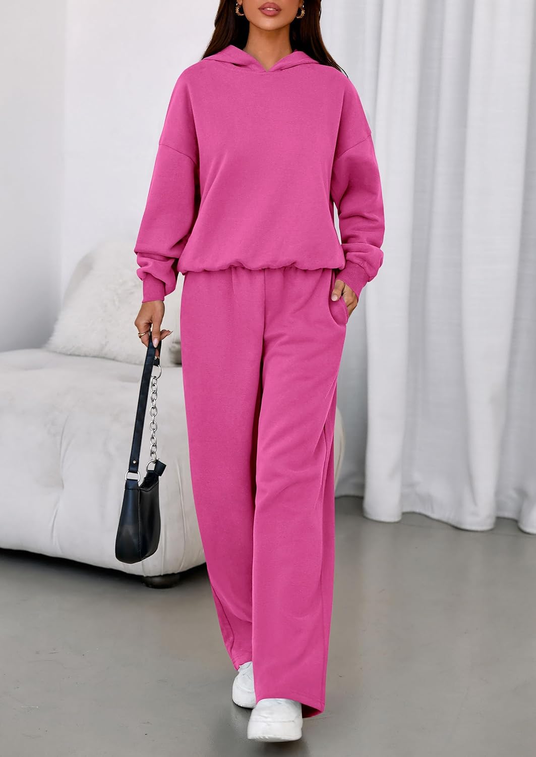 Detalle de PRETTYGARDEN Women's Lounge Set, Two-Piece