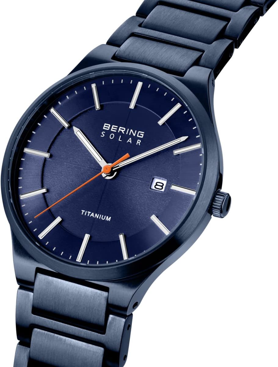 Thumbnail 2 de BERING Herren Solar Uhr 39 mm – Titan Gehäuse, Titanband mit Titanelementen, 10 ATM