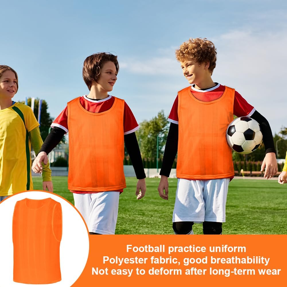 Thumbnail 4 de BSBUY 6 canottiere allenamento in rete traspirante, senza maniche, a righe (6 pezzi) verde, taglia 95