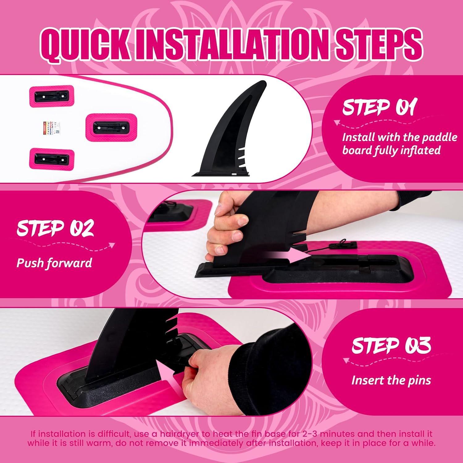 Thumbnail 4 de FunWater Inflatable Ultra-Light Stand Up Paddle Board with Non-Slip Deck & Premium SUP Accessories