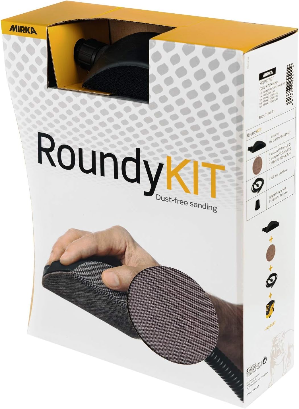 Thumbnail 4 de Mirka Roundy Kit Bloc Ø150 mm 🛠