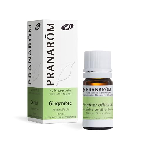 Detalle de PRANAROM - Jengibre - Aceite Esencial 100% Puro