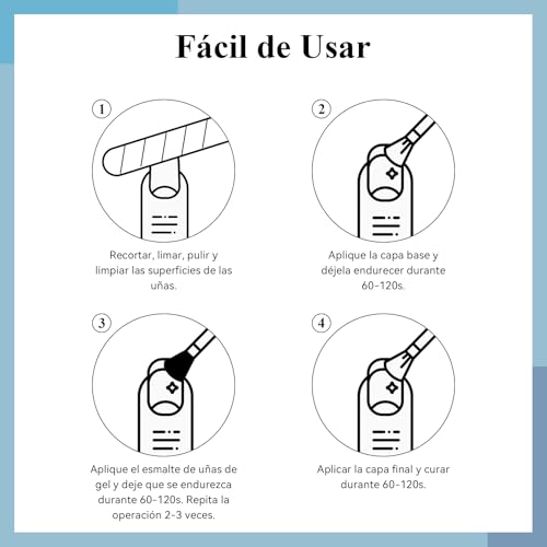 Thumbnail 6 de VANREESA U V Gel Nagellack Set – 45 Farben Gel Nagellack