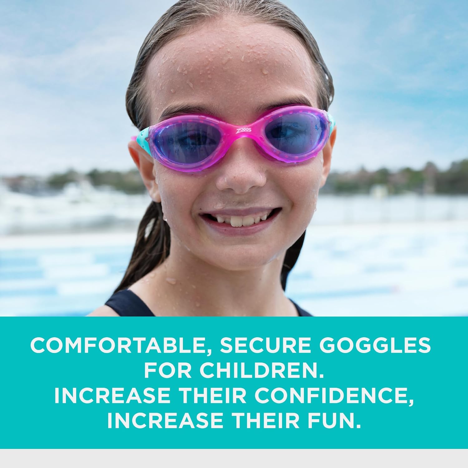 Thumbnail 3 de Zoggs Panorama Junior Swimming Goggles (6–14 Years) with UV Protection and Anti-Fog