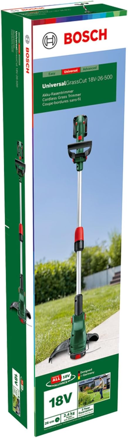 Thumbnail 6 de Bosch UniversalGrassCut 18V-26-500 tagliabordi a batteria: rifinitura bordi e prato fino a 26 cm