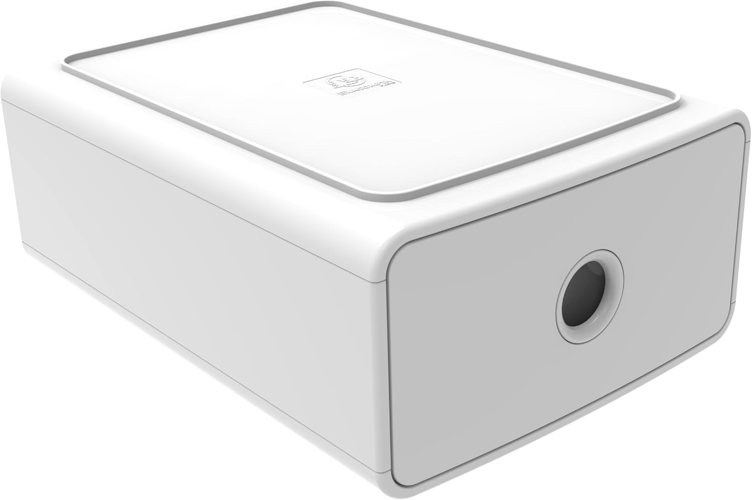 Thumbnail 2 de Exacompta Tiny Box 1 tiroir Autentik superposable (Réf. 315413D) – Blanc