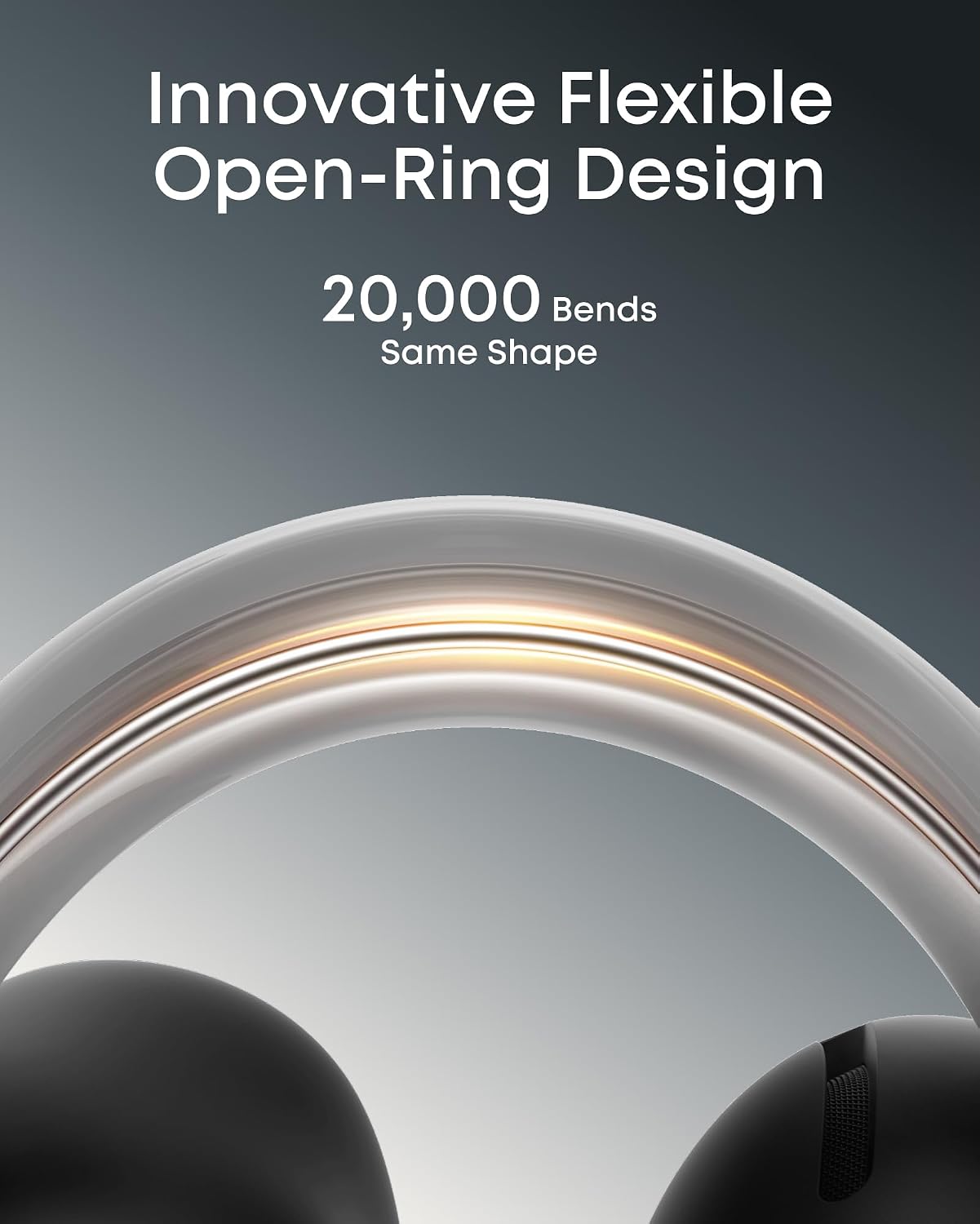 Detalle de Soundcore AeroClip Open-Ear Earbuds 12mm