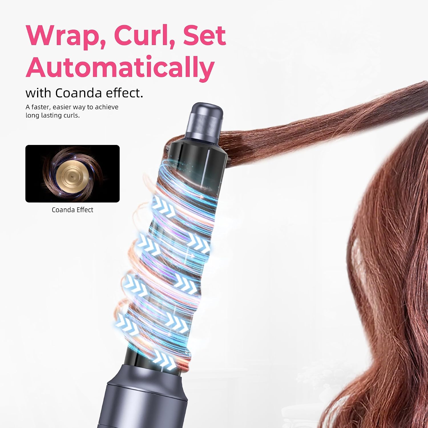 Thumbnail 6 de MogaWave Pro Hairstyler 6 in 1 – All-in-One Airstyler mit 1000W